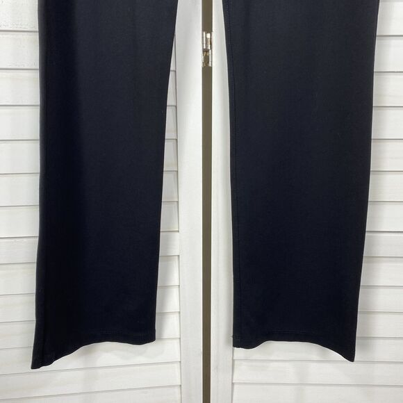 Betabrand Black Straight Leg Classic Dress Yoga Pants Pull On Size L Petite - Picture 4 of 9
